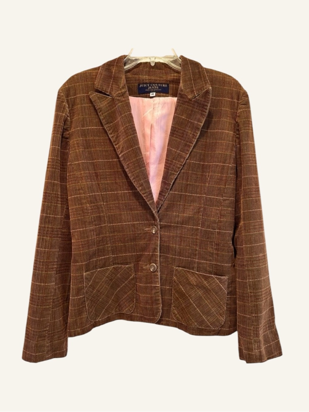 Juicy Couture Jeans Y2K Flair Blazer in size Medium